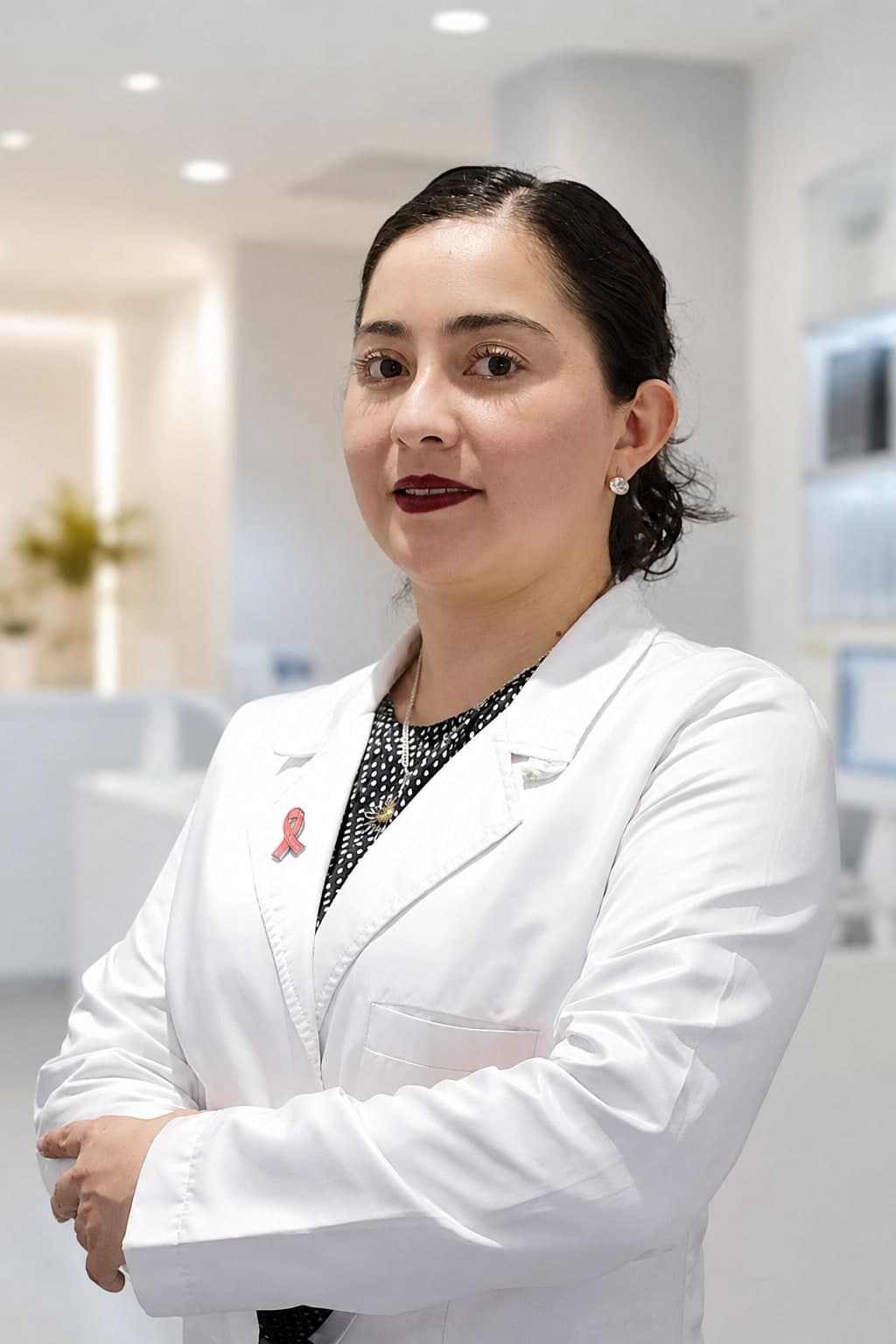 Dra. Amisaday, radióloga especialista en imagen mamaria en Clínica ASIA CDMX